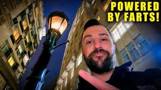The Last Sewage Powered Street Lamp in London!