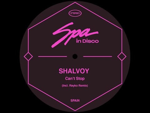 Spa In Disco [SPA182] SHALVOY - Can't Stop (Orignal Mix)