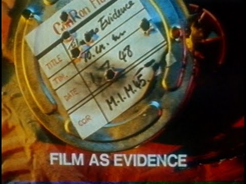 Tuesday 10th October 1978 BBC2 - Film As Evidence - Educational - Rare Domestic Recording