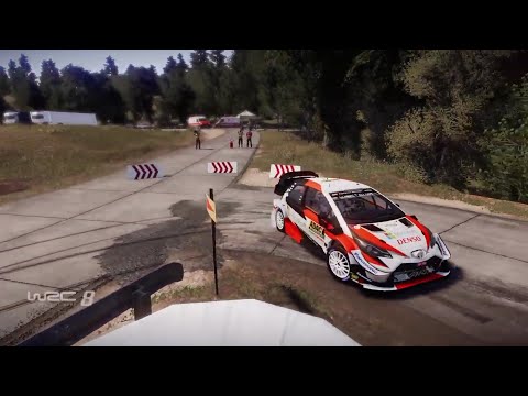 WRC 8 - WORLD RECORD I Arena Panzerplatte I Toyota Yaris WRC I Rally Germany I PS4 gameplay