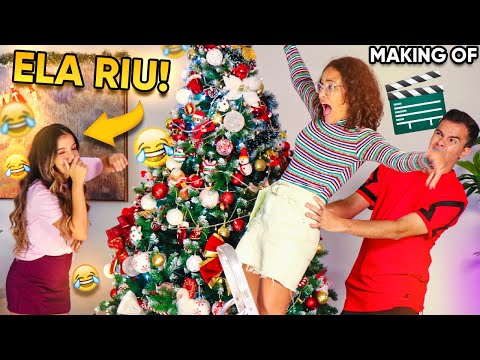 RAFAELLA BALTAR CAIU DE VERDADE NESSAS GRAVAÇÕES! - MAKING OF A AMEÇA DE NATAL!