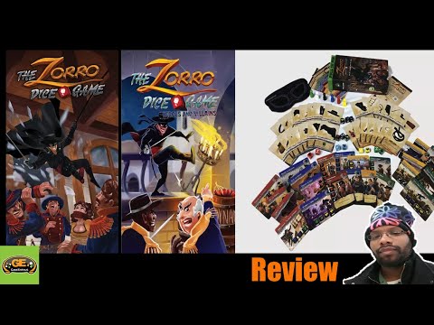 The Zorro Dice Game & Heroes & Villains Expansion Review