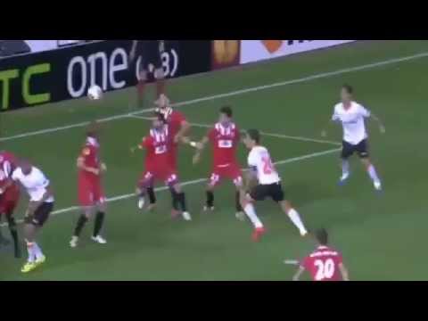 Goal Valencia Vs Sevilla Semi Final Europa League 2014.05.1