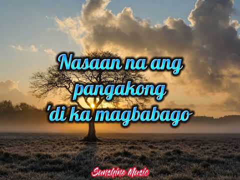Nasaan Ang Pangako (Roger Mendoza) Lyric video