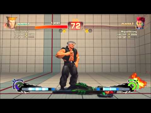 SSF4 AE 2012   SonicGerkor Guile vs MiguelStrong C  Viper   7