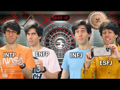 16 Personalities in an Escape Room