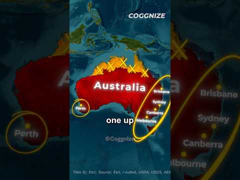 Why Does Northern Australia Has ZERO Major Cities? #shorts