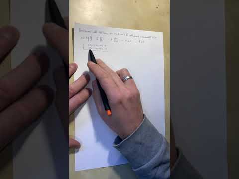 Bestimmung zueinander orthogonaler Vektoren