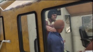 GTA V: Train Hijacking