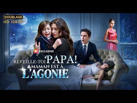 She breathes her last as he hands her the papers. [WAKE UP, DAD! MOM IS DYING]