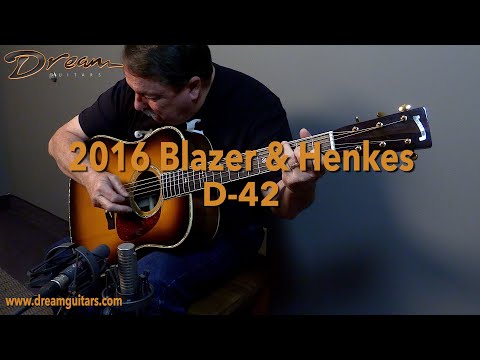 2016 Blazer & Henkes D-42, Brazilian Rosewood/Alpine Spruce image 26
