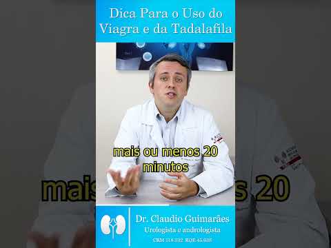 How to Take Viagra and Tadalafil Correctly | Dr. Claudio Guimarães