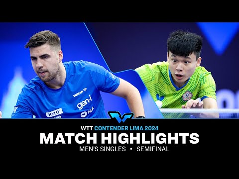 Darko Jorgic vs Feng Yi-Hsin | MS SF | WTT Contender Lima 2024
