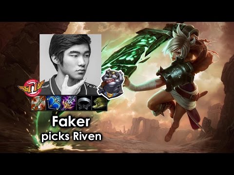 Faker picks Riven (URF)