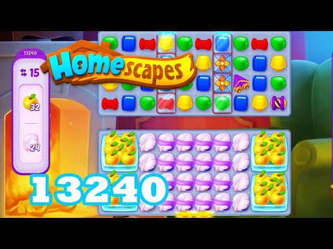 Homescapes Level 13240 HD 3 - match puzzle Gameplay | android | IOS | GameGo Game