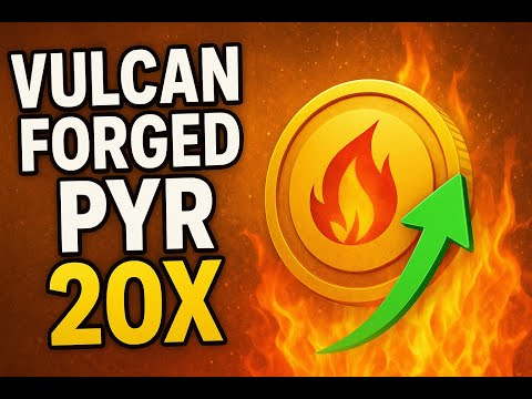 Analysis of the PYR coin and upcoming highs: Vulcan Forged /$ PYR
