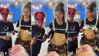 Kelis&#39; Son Knight Jones Helps His Mom On Making Moroccan Style Lamb In The Kitchen! 😍