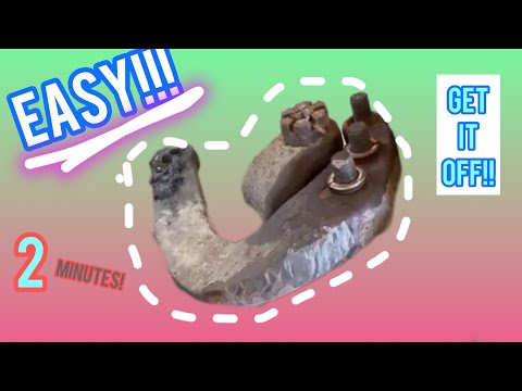 How to remove steering arm Squarebody EASY 73-87 Chevy GMC