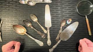 How to Sort Silver Plate from Sterling Silver #1