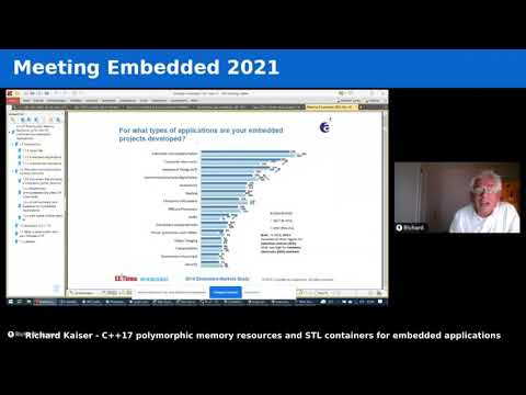 Richard Kaiser - C++17 Polymorphic Memory Resources and STL Containers for Embedded Applications