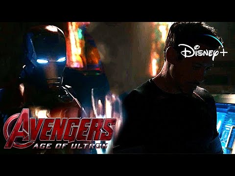 Avengers: Age Of Ultron | Tony Stark Breaks Into Hydra Base Scene | Disney+ [2015]