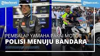 Terjebak Macet, Pembalap Fanco Morbidelli Nekat Gunakan Motor Polisi untuk Kejar Jadwal Penerbangan
