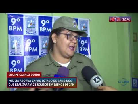 ROTA DO DIA 28 02 20  PoliÌcia aborda carro com bandidos que realizaram 21 roubos em menos de 24h