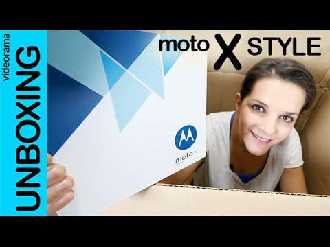 Motorola Moto X Style unboxing en español