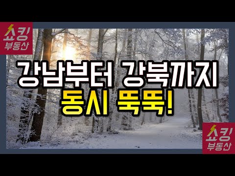 강남부터 강북까지 동시 뚝뚝! 서울 상황 분석!