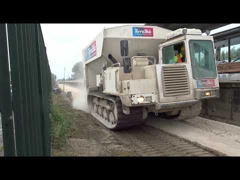 Grond versteviging station Buitenpost