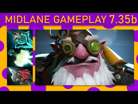 ⭐Sniper 20+ Kills! Mid Gameplay 7.35b - Dota 2 Top MMR