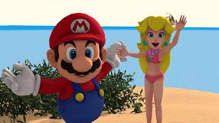 Super Mario vs Bowser Saves Princess Peach and Animals #Mario #Bowser #Peach