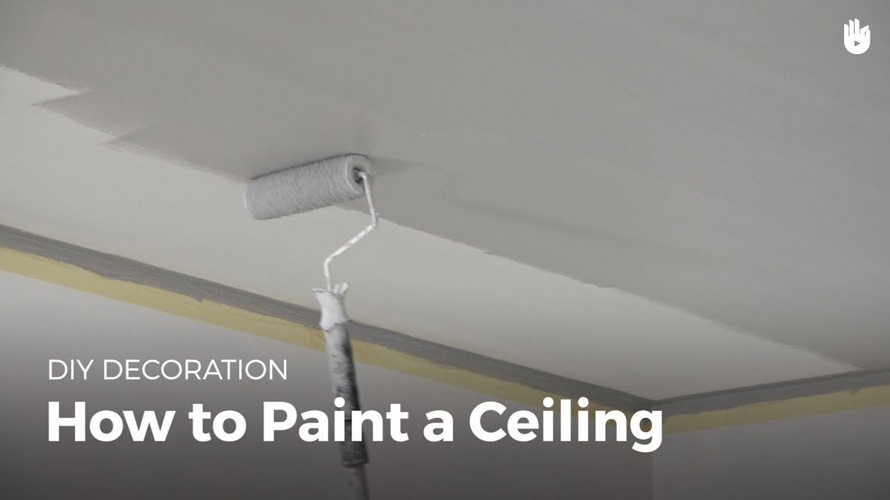 How To Paint A Ceiling Household Diy Projects Sikana