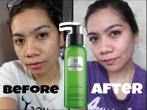 My #SkinGoals 2017 | Review The Body Shop Drops of Youth Liquid Peel | Jihan Putri