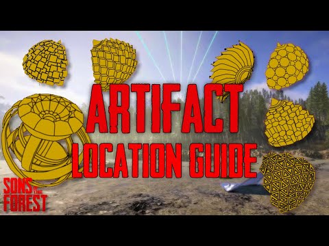 How to Find all 7 Artifact Pieces - Sons of the Forest Guide