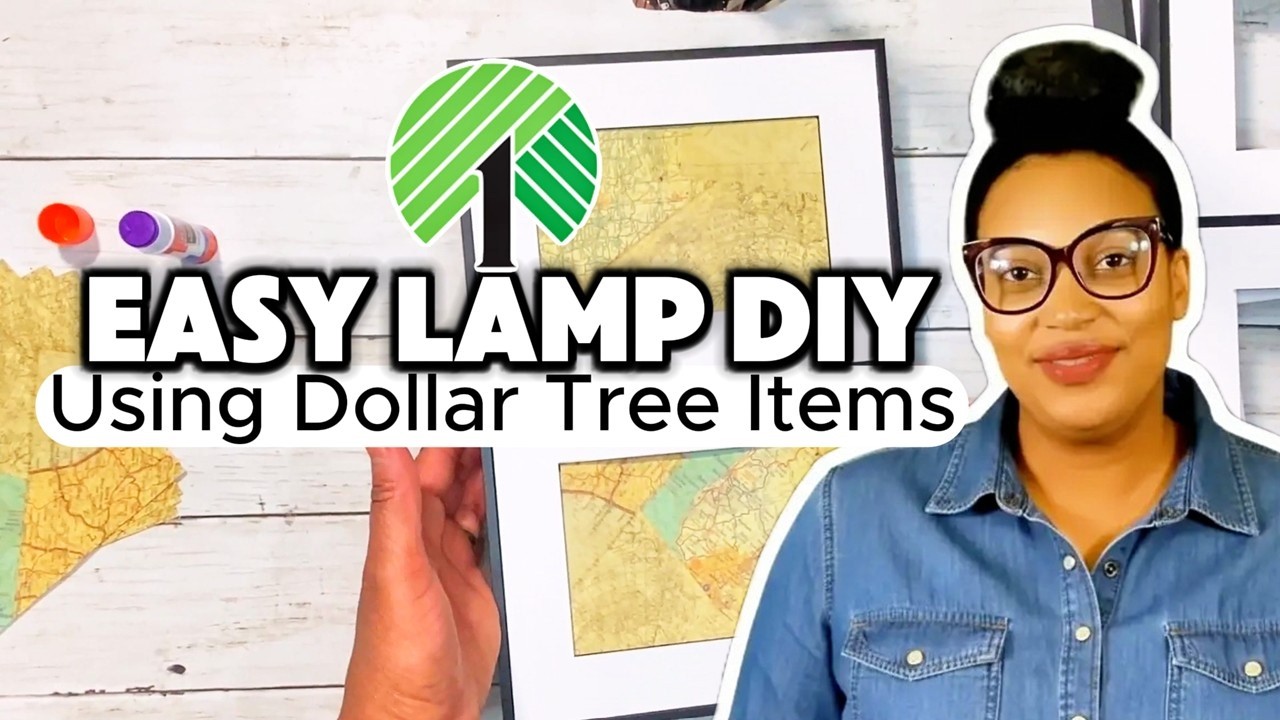 You Won’t Believe This Lamp! 😍 DIY Using Unexpected Dollar Tree Items!