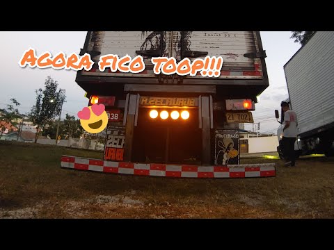 REFORMEI O PARACHOQUE DO IVECÃO *FICO MUITO TOP*