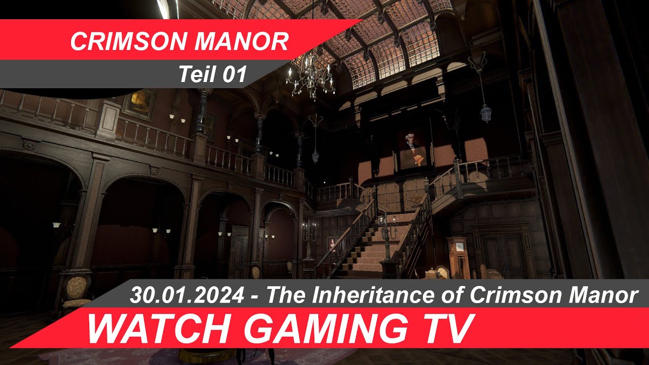 The Inheritance of Crimson Manor Teil 1 des Rätselspiel #youtubestar #gameplay #gameplaywalkthrough