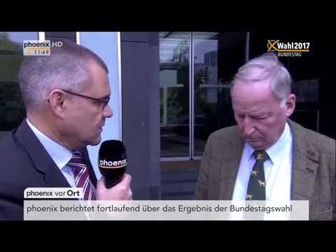 Alexander Gauland (AFD) äußert sich zu Frauke Petry​