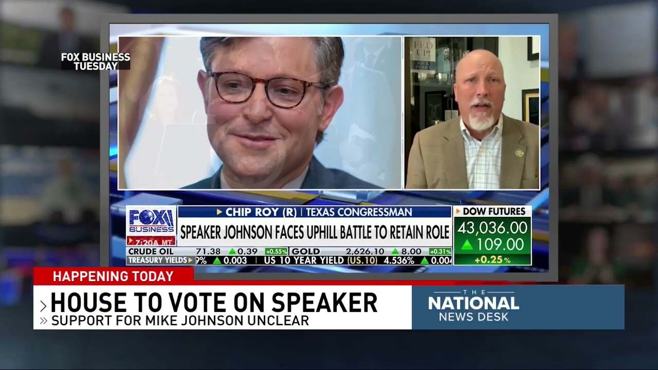 Mike Johnson faces first test in speaker vote as new Republican majorities are sworn in