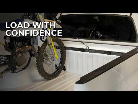 Bed Buddy Motorcycle Tie-Down Truck Rack | Simple & Secure Truck Bed Transport (CCR Sport)