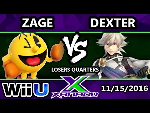 S@X 176 - Zage (Pac-Man) Vs. Dexter (Corrin) - SSB4 Losers Quarters - Smash for Wii U - Smash 4