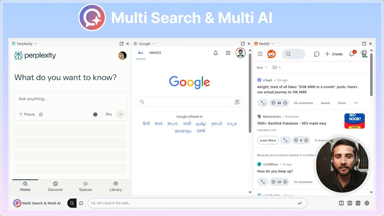 Multi Search &amp; Multi AI