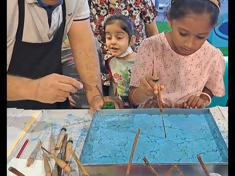 Ebru art | How to paint on water! |Turkish Marbling art | step by step tutorial