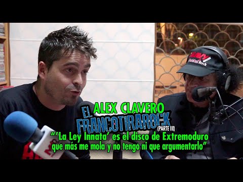 Alex Clavero - Francotirarock en Mariskal Romero Show: “El disco que más me mola de Extremoduro"