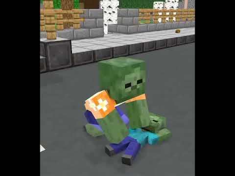 Monster School : Baby SKELETON SKATEBOARD to Save Mother - Sad Minecraft Animation #Shorts 6