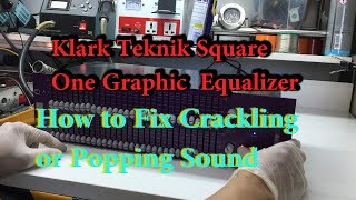 Video thumbnail for How to Fix Crackling or Popping Sound (Klark Teknik Square ONE Graphic EQ Repair) by Electronics ER