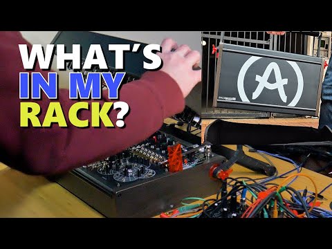 WHAT's IN MY RACK?  Eurorack Modular Breakdown of an Arturia Rackbrute Case 6U x 2