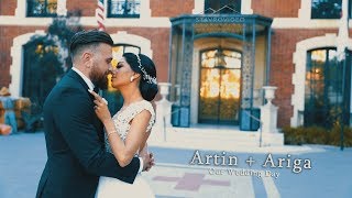 Artin + Ariga's Wedding Highlights at Ritz Celebration and st Leon Church