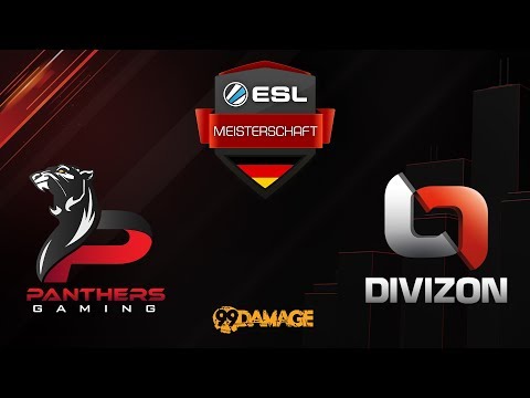 CS:GO - PANTHERS Gaming vs DIVIZON - ESL Sommermeisterschaft 2018 - Tag 2 - Dust2